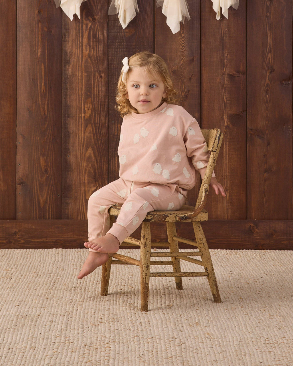 Relaxed Fleece Sweatshirt Sweet Ghost