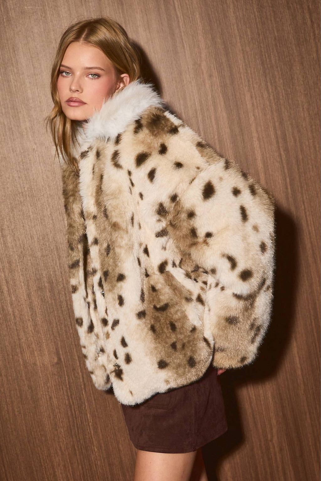 Jess Deer Print Jacket