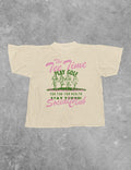 The Tee Time Social Club, Golf Boxy Cotton T-Shirt