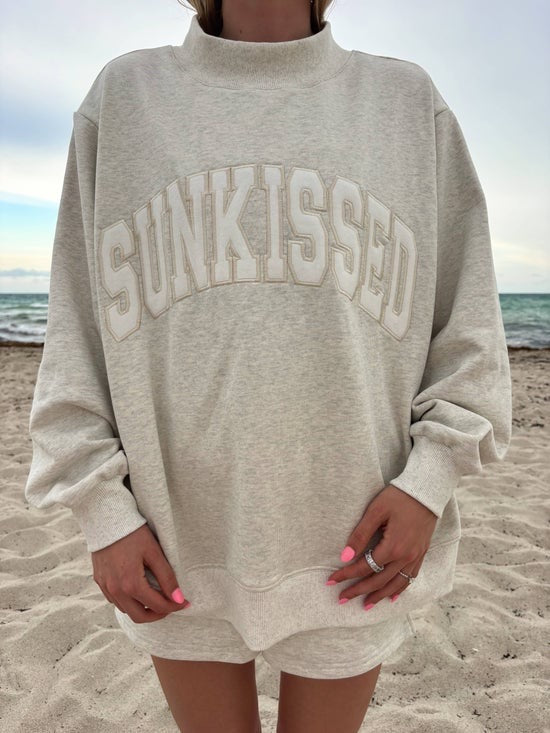 Sunkissed Oversized Mockneck