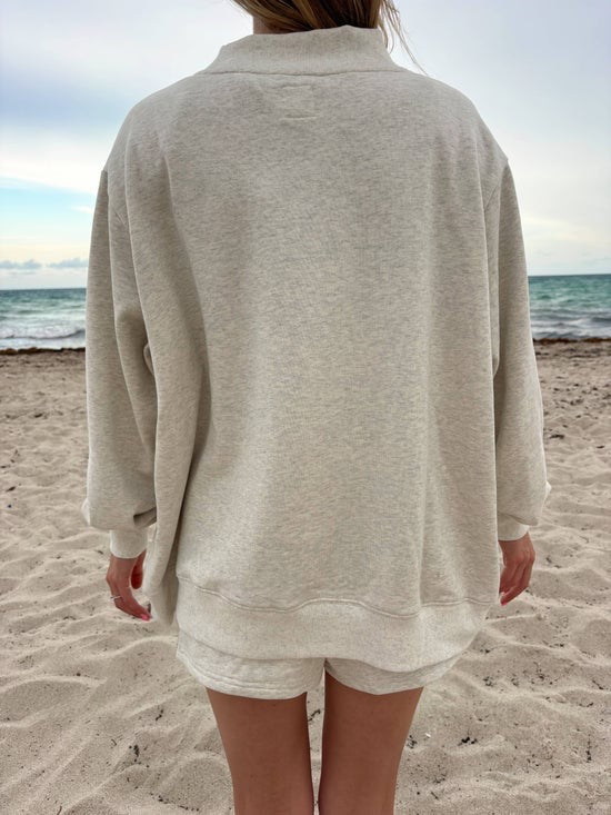 Sunkissed Oversized Mockneck