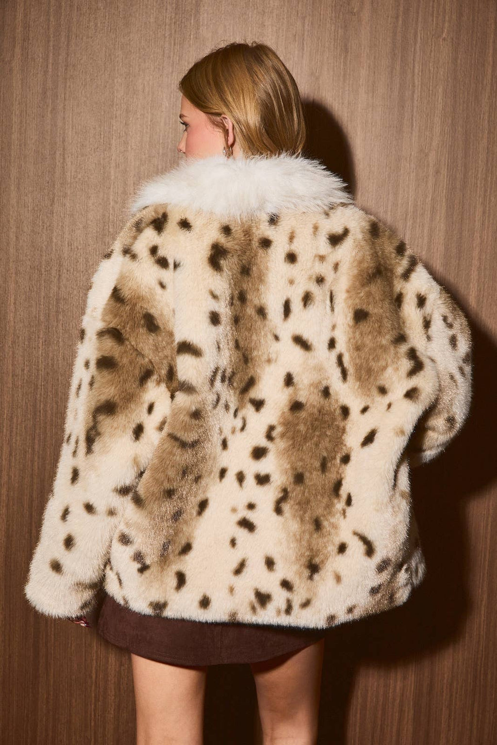 Jess Deer Print Jacket