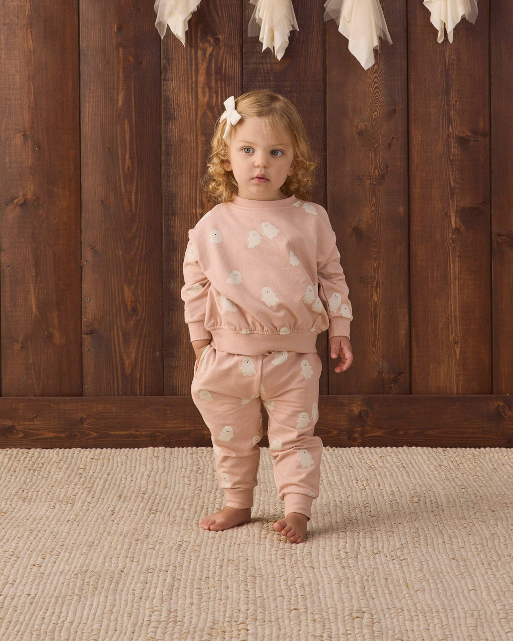 Relaxed Fleece Sweatshirt Sweet Ghost