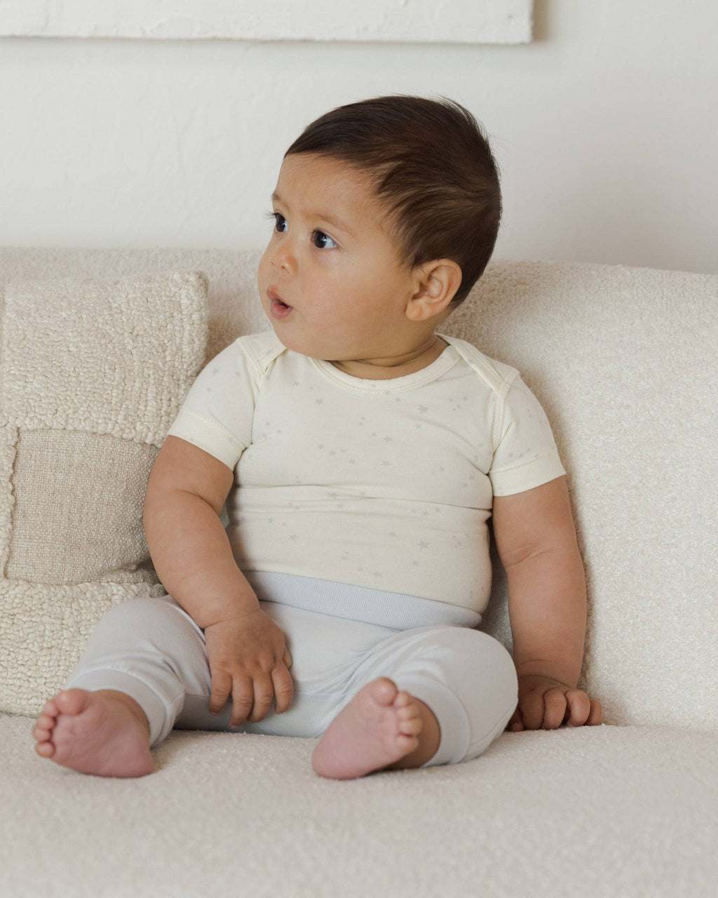 Cotton Baby Pant Fog