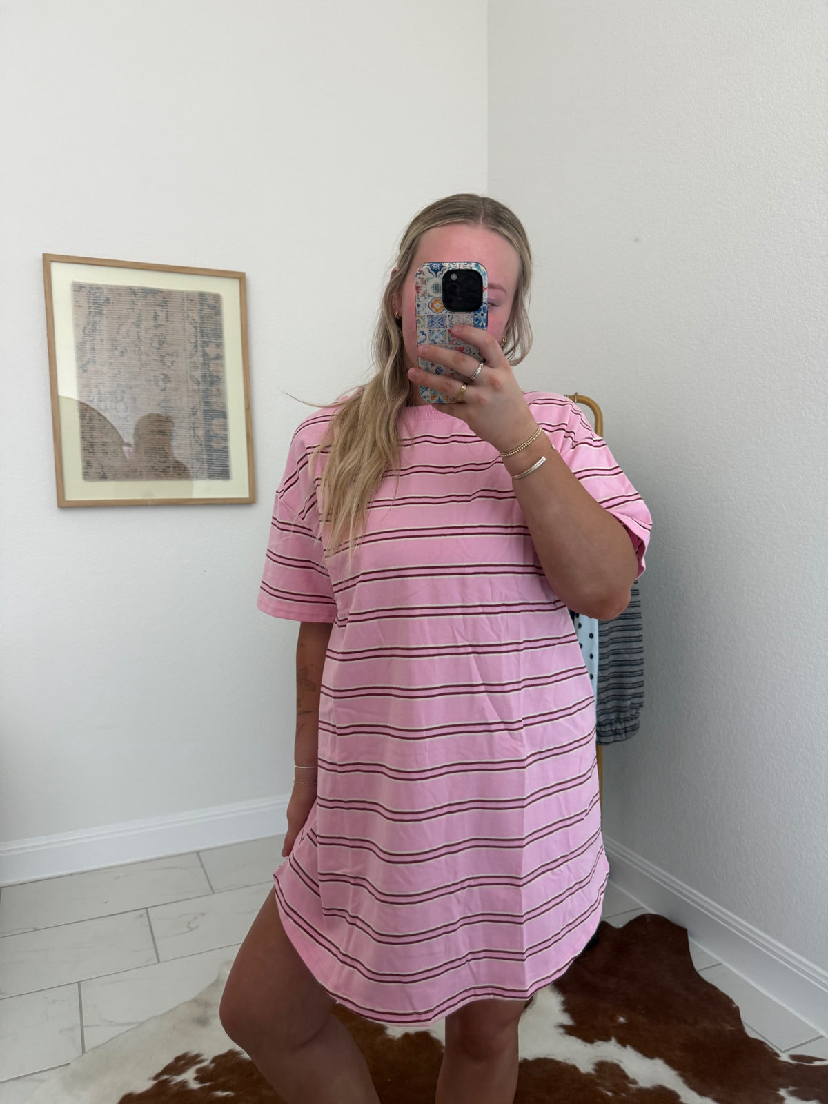 Striped Lounge Dress