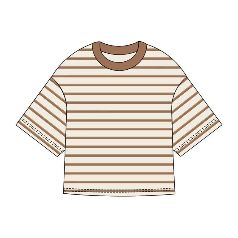 Golden Striped Tee