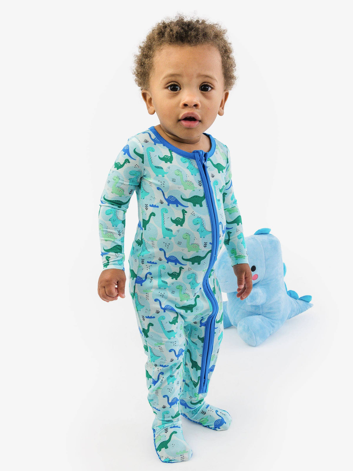 Dinosaur Footed Onesie