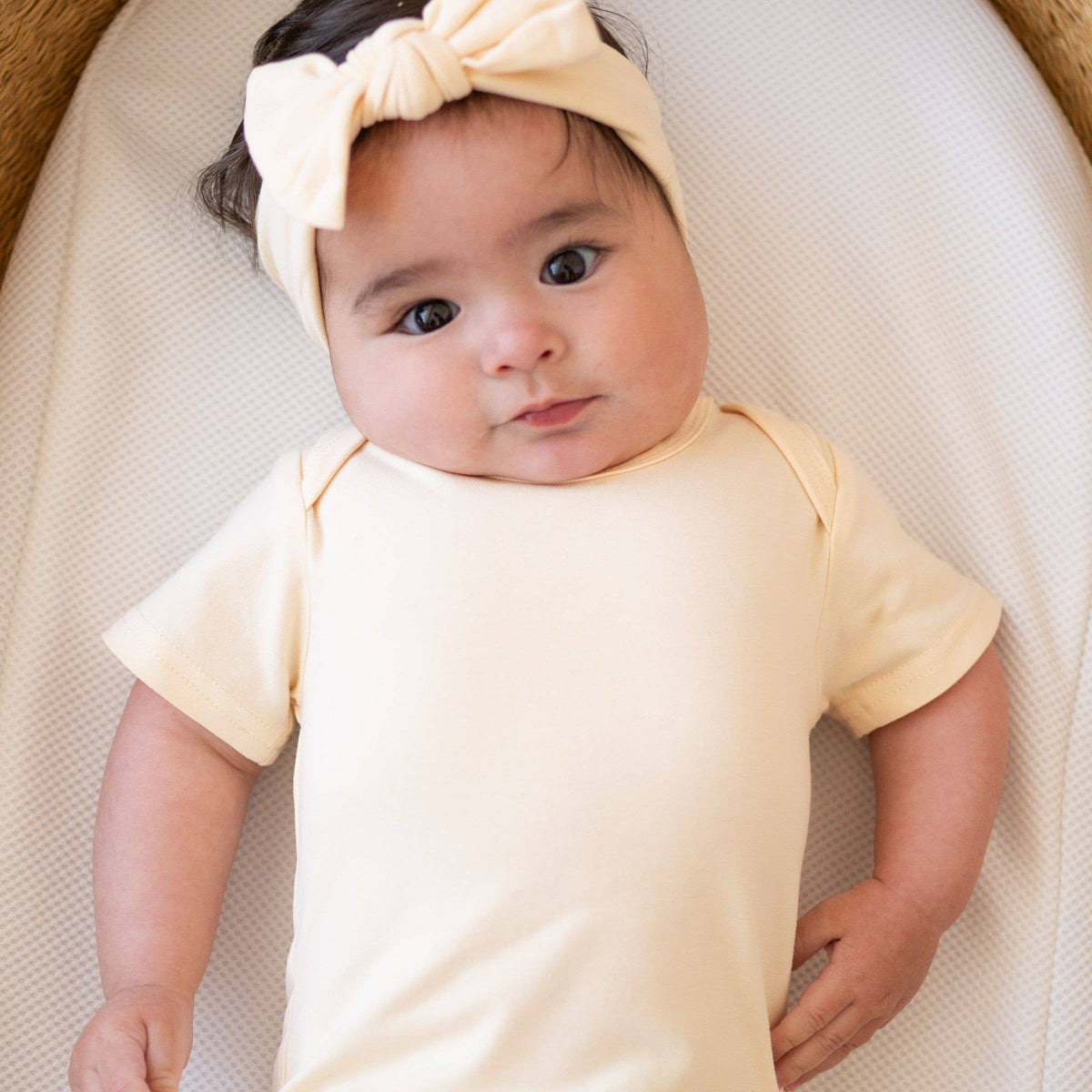 Cotton Onesie – Lemonade Yellow