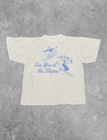 See You at the Slopes, Winter Season BC Boxy Cotton T-Shirt