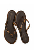 Tortoise Shell Jelly Sandal