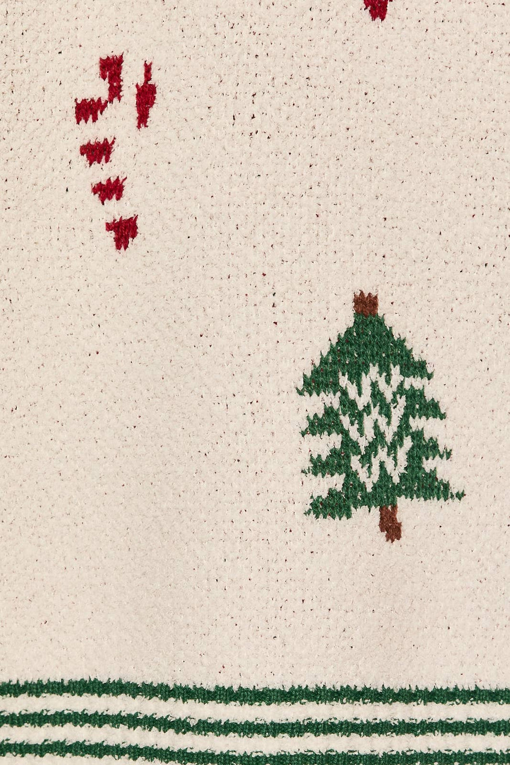 Christmas Tree Wide Leg Sweater Pants