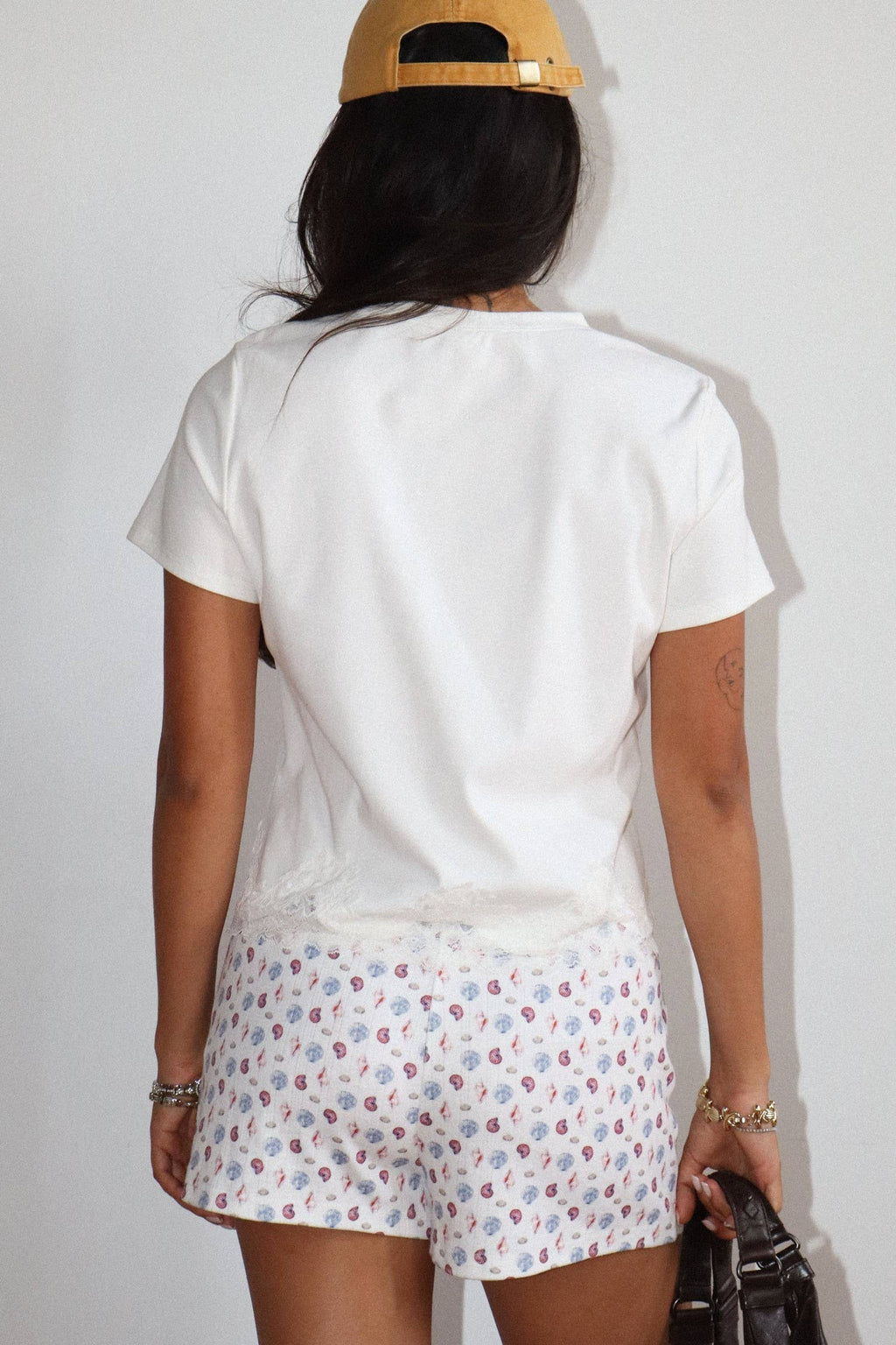 Lace Trim Baby Tee