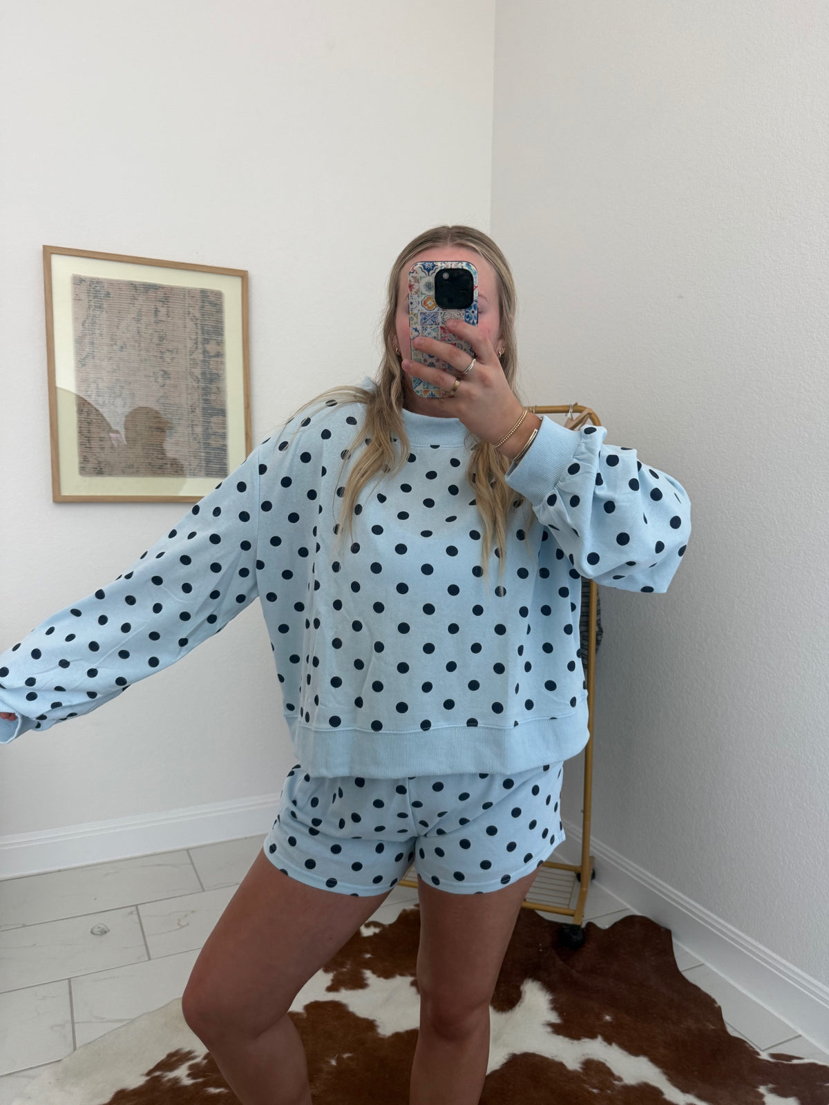 Daisy Polka Dot Short