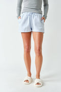 Cotton Blend Sweat Shorts