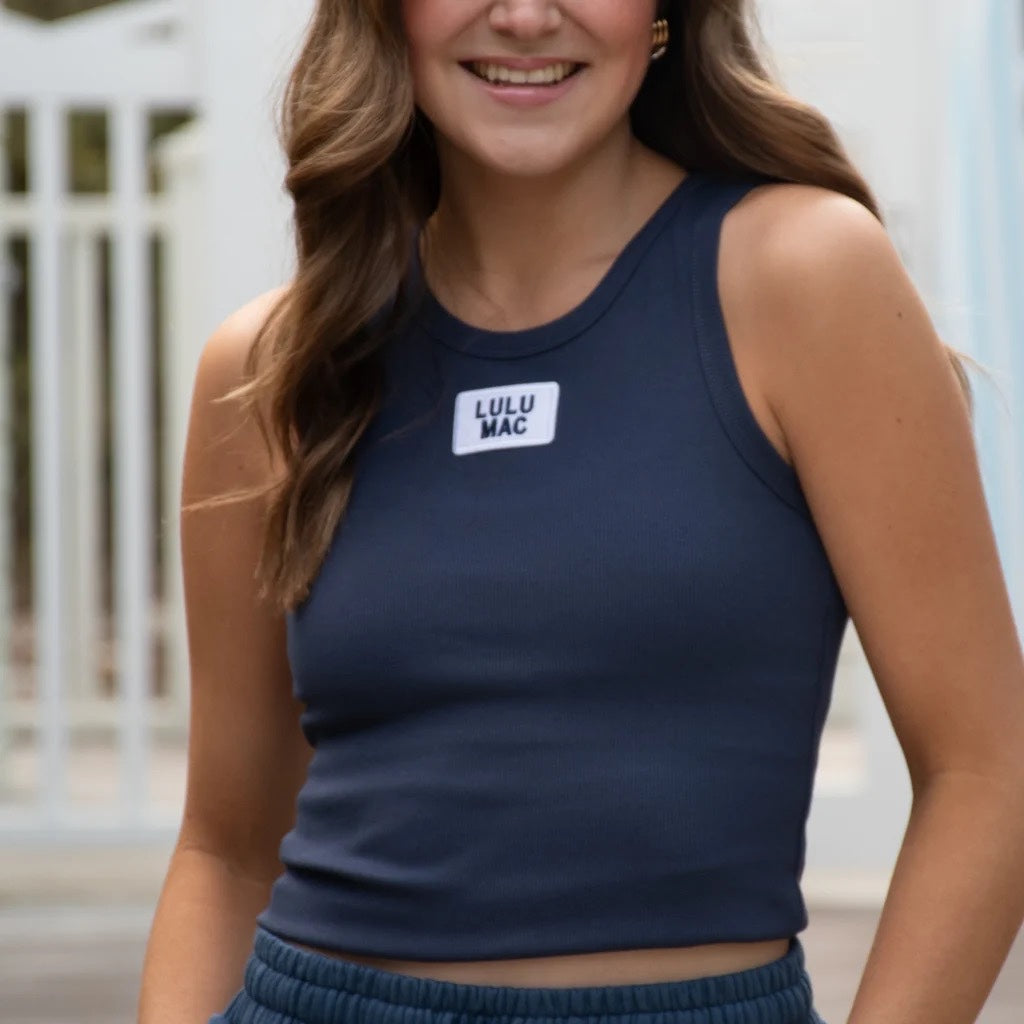 Lulu Mac Tank - Navy