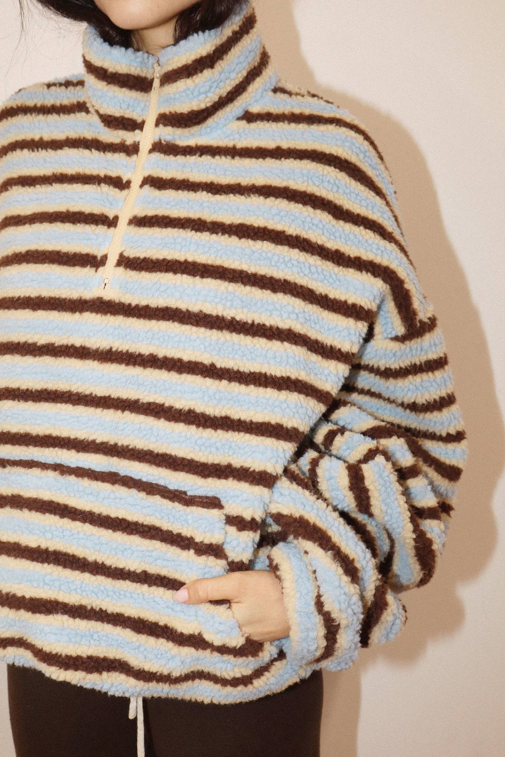 Reversible Fleece Pullover