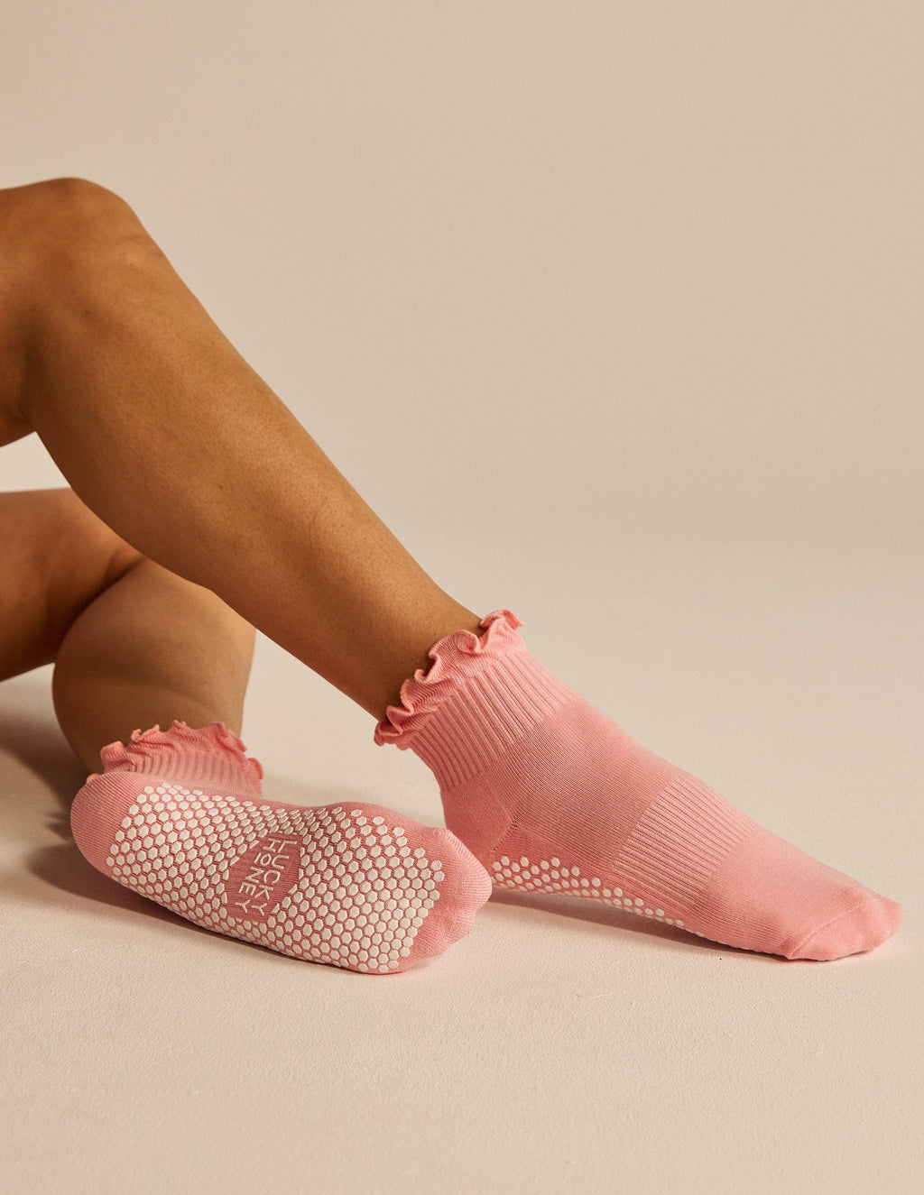 The Ruffle Grip Sock