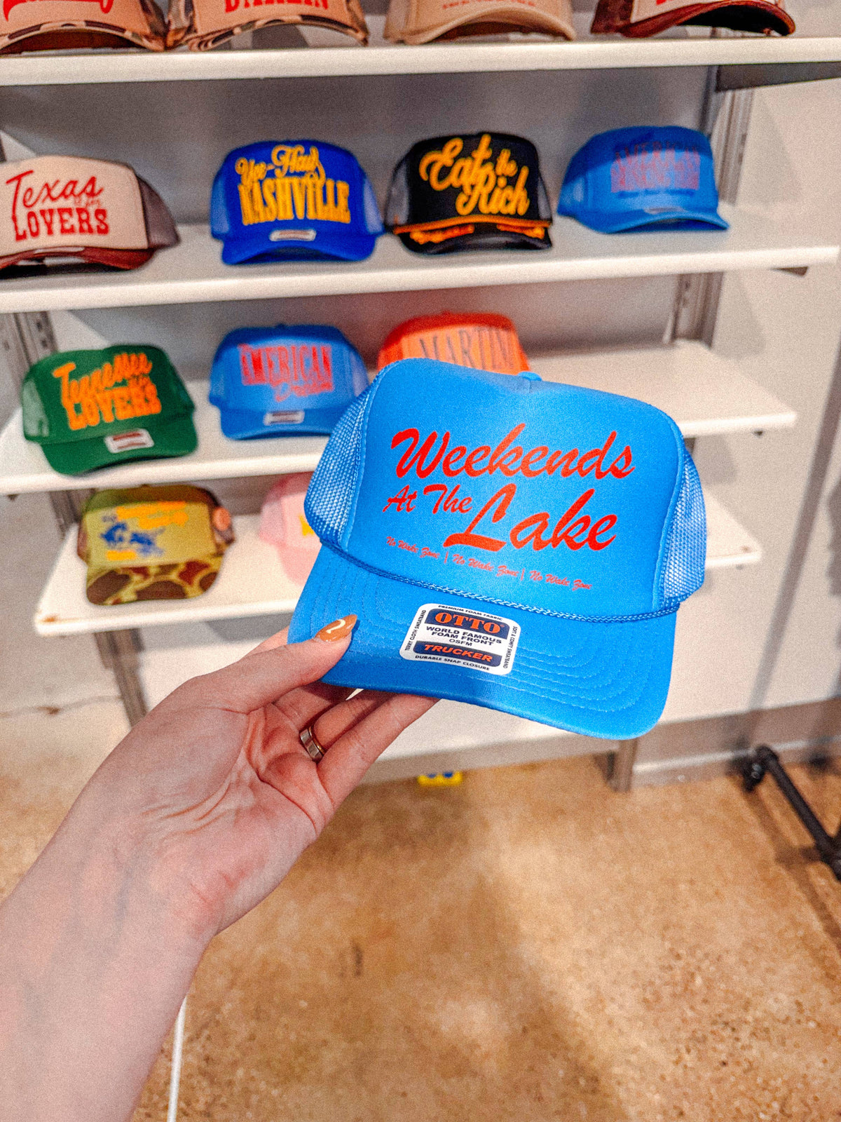 Weekends at the Lake Trucker
