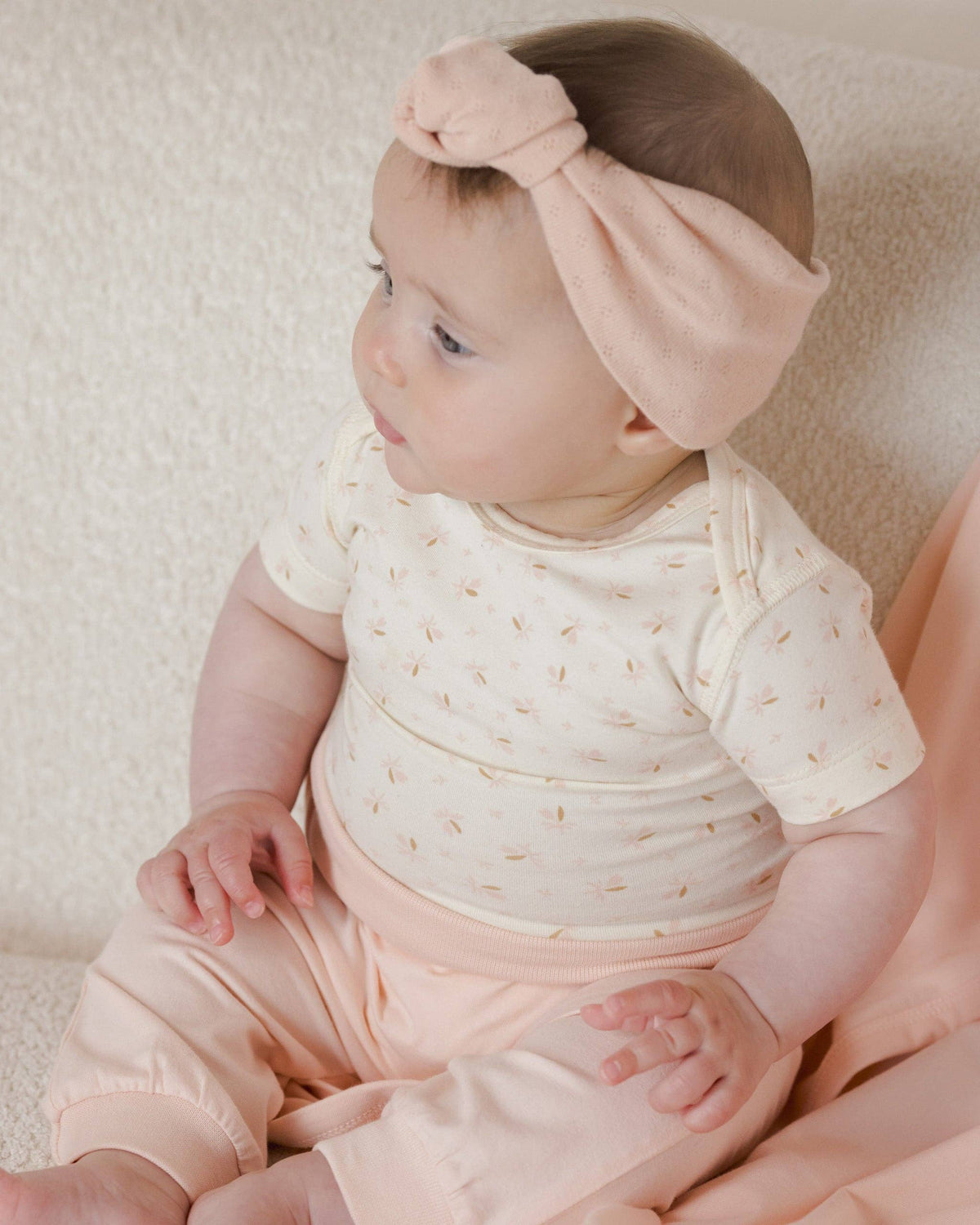 Short Sleeve Fleur Onesie