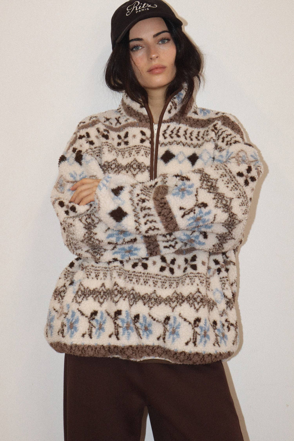 Reversible Fleece Pullover