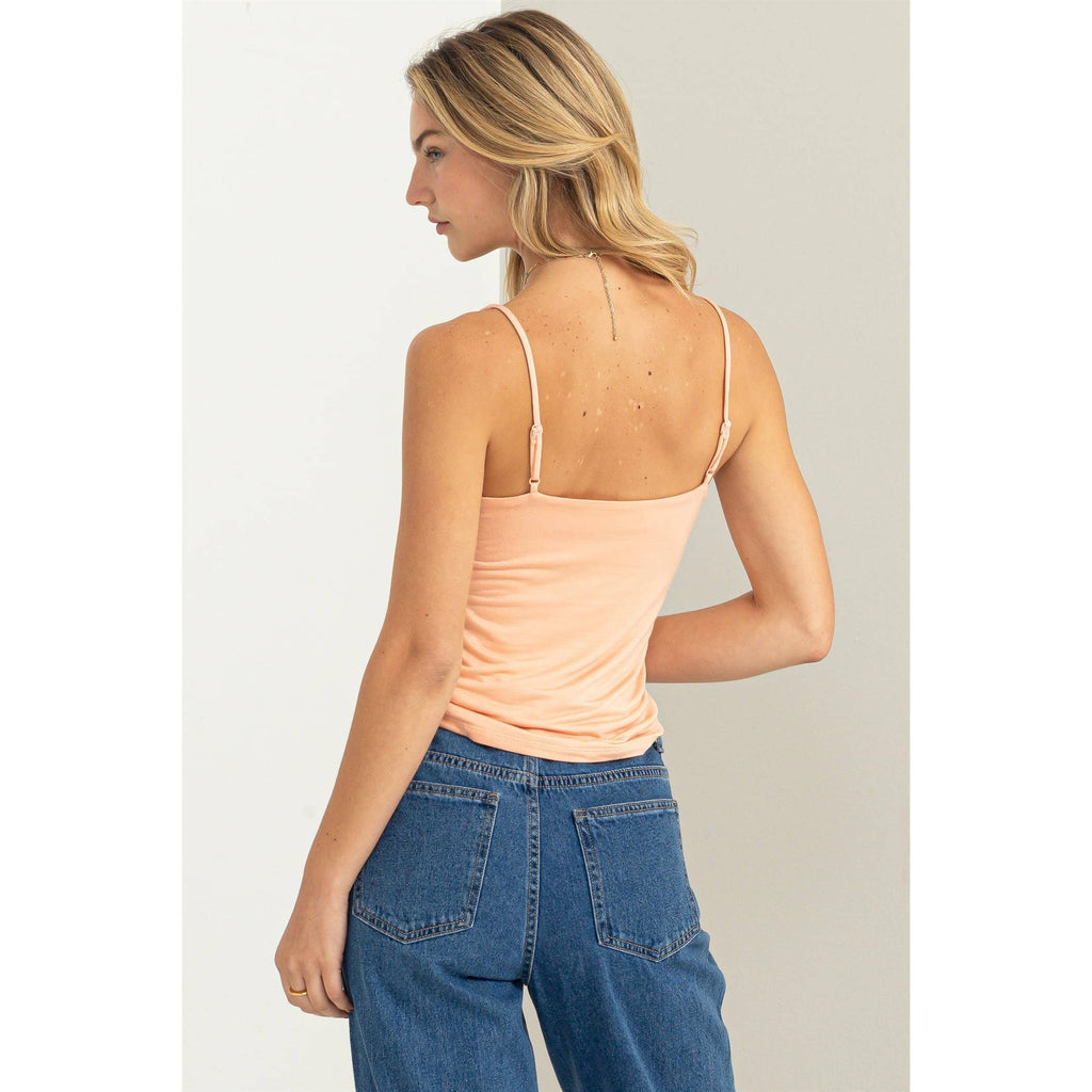 Balance Out Scoop Neck Cami Top