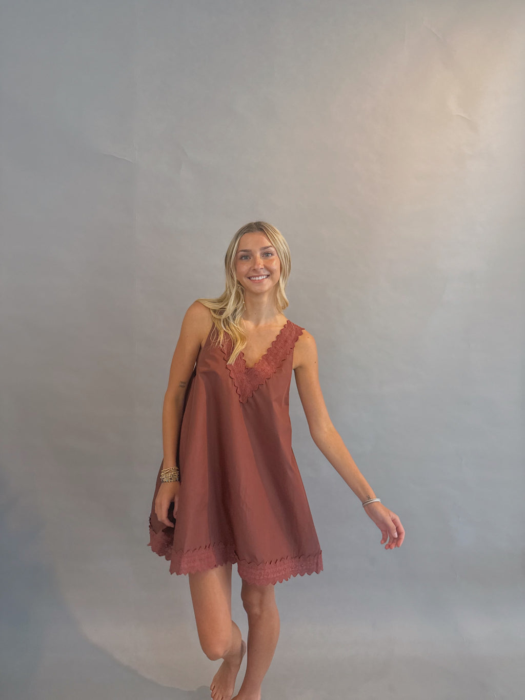 Lace Babydoll Dress