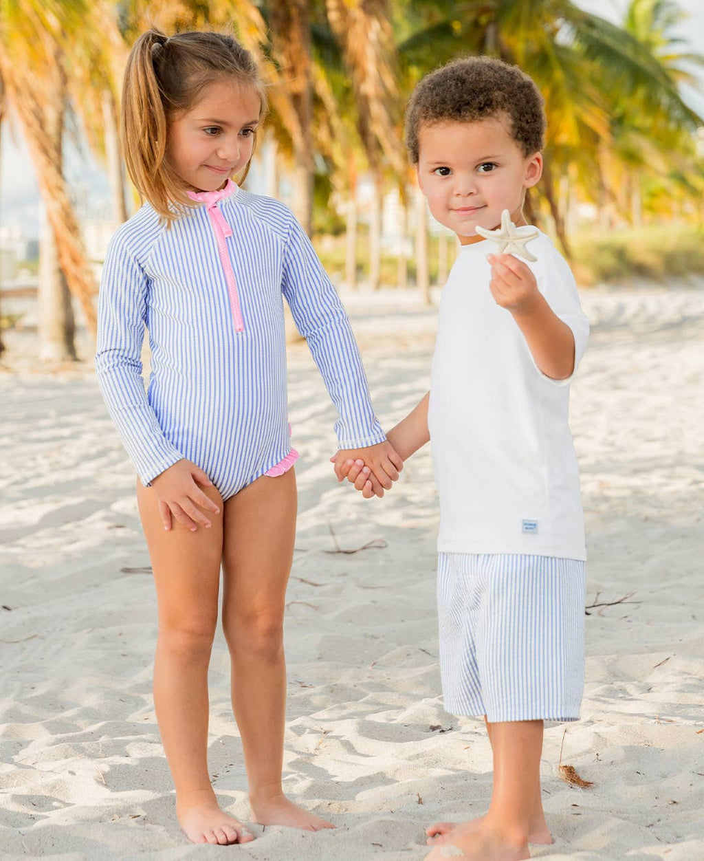 White Short Sleeve Swim Shirt
