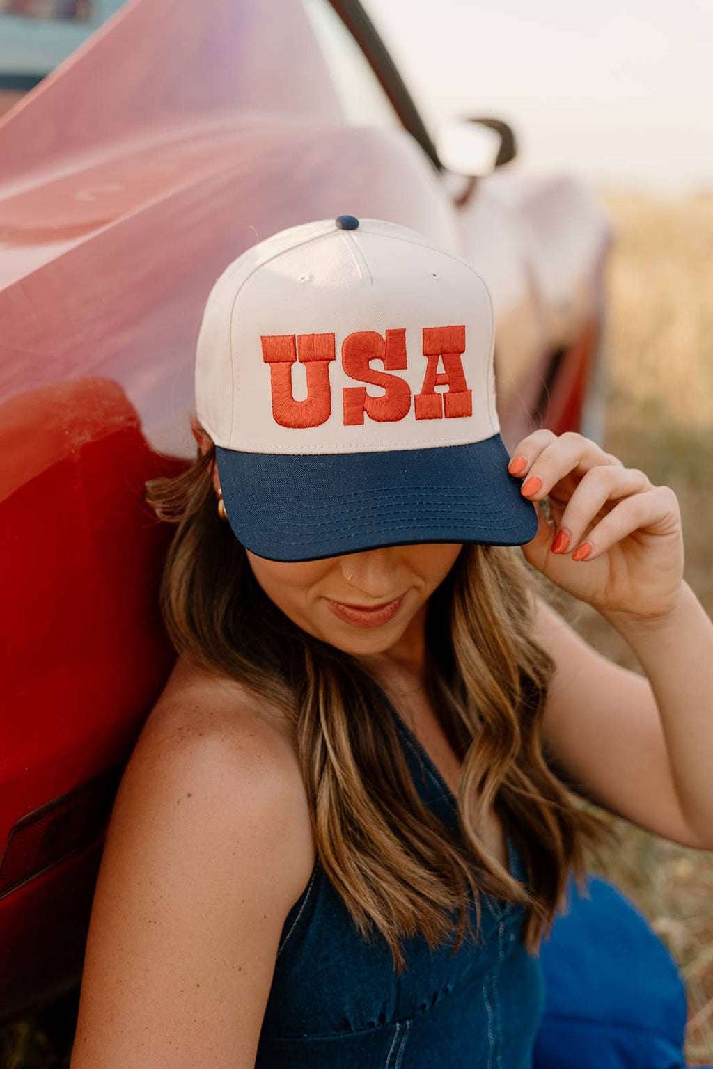 USA Red Trucker