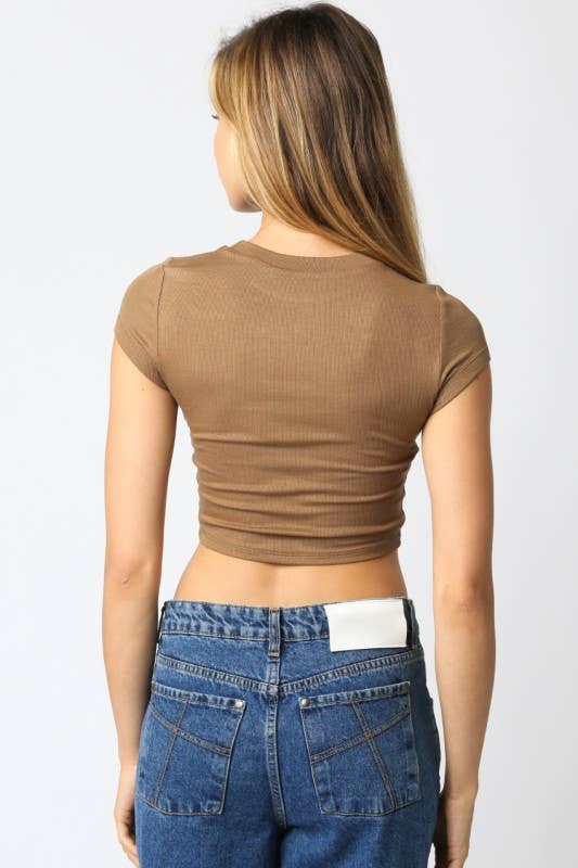 Khloe Cropped Tee