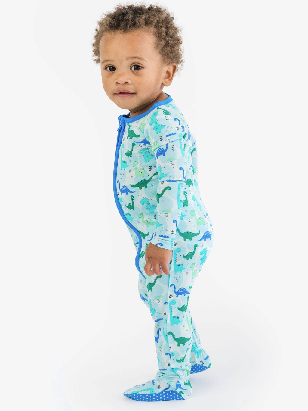 Dinosaur Footed Onesie