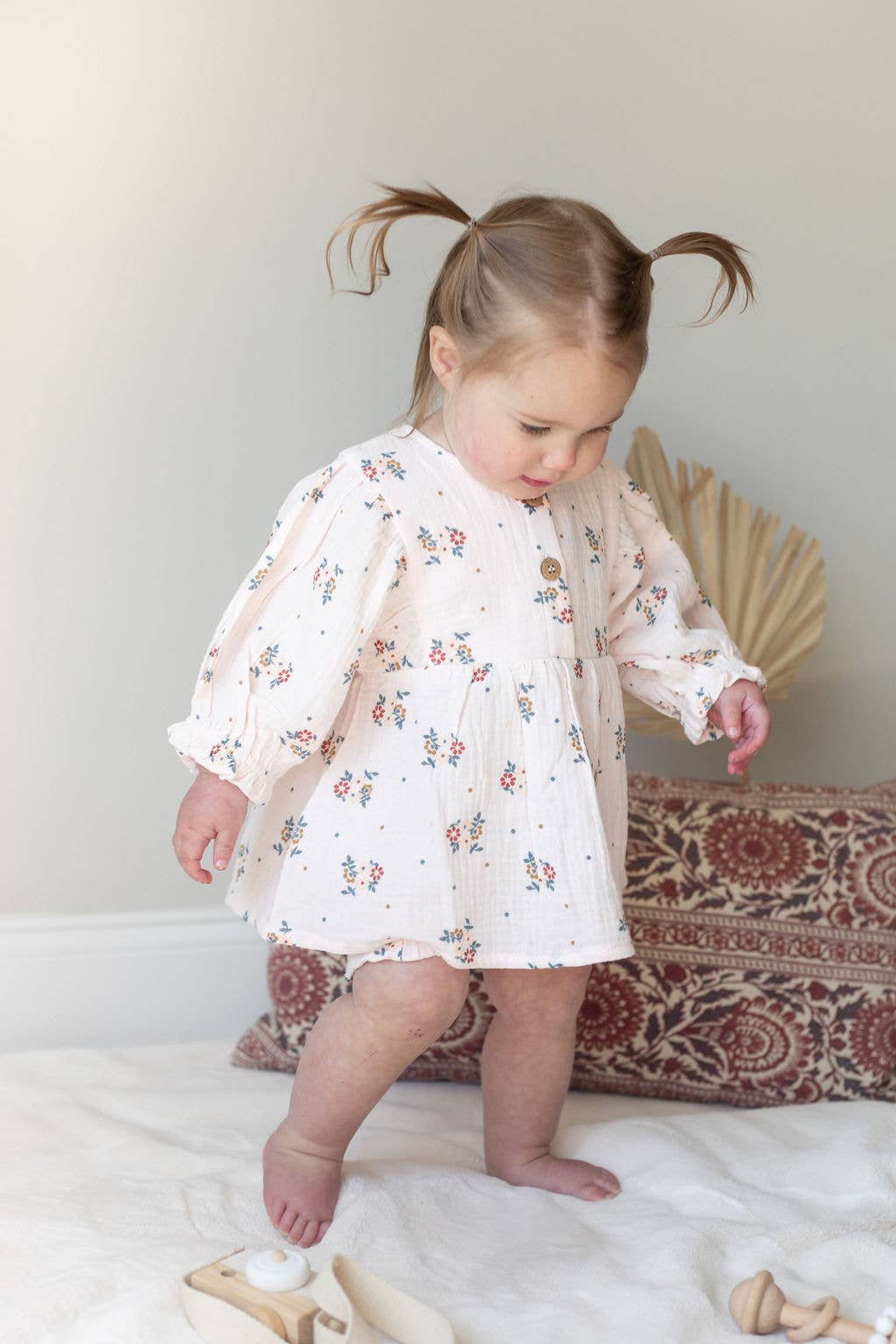 Organic Floral Dress