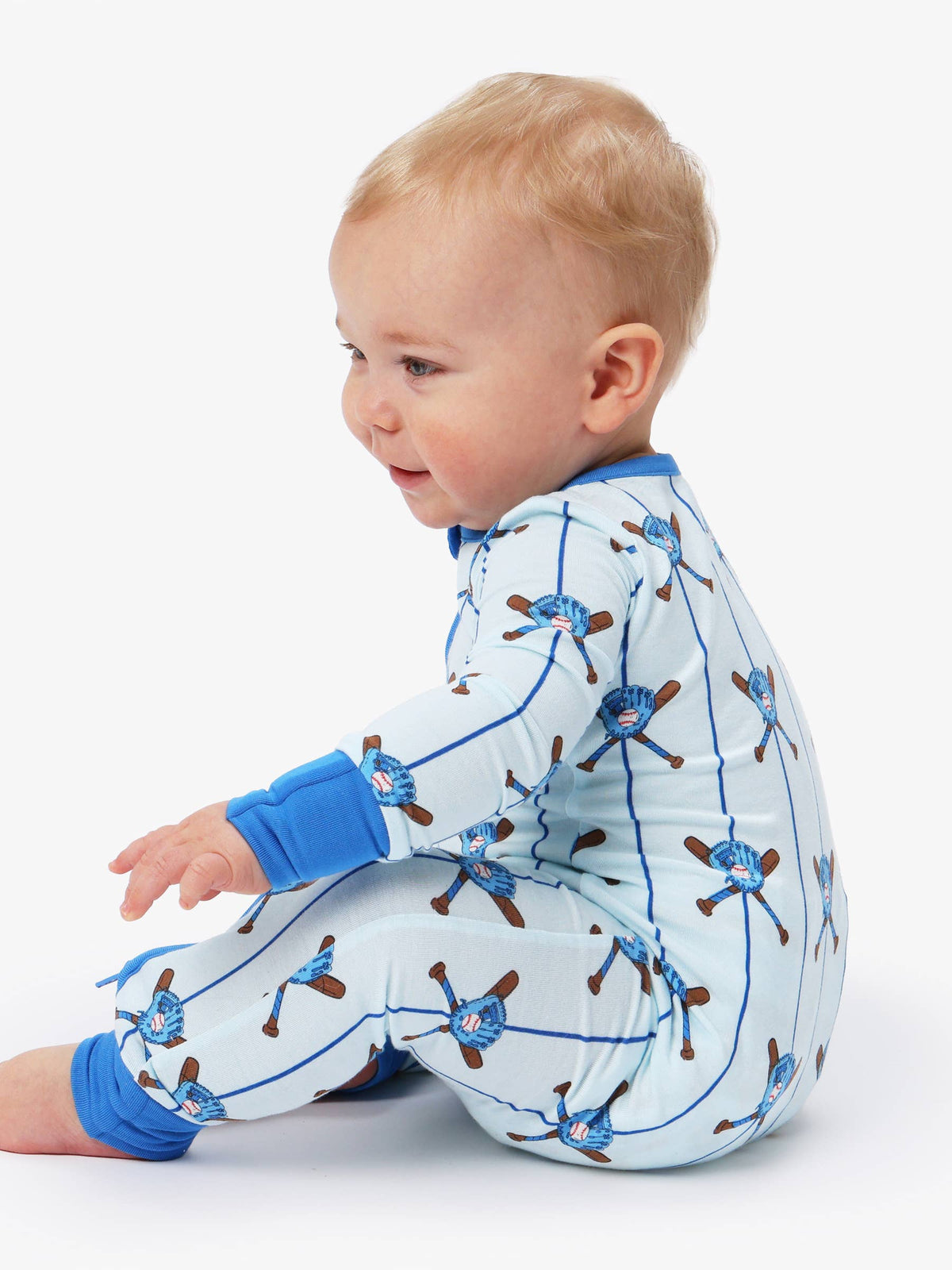 Batter Up One Piece Footie