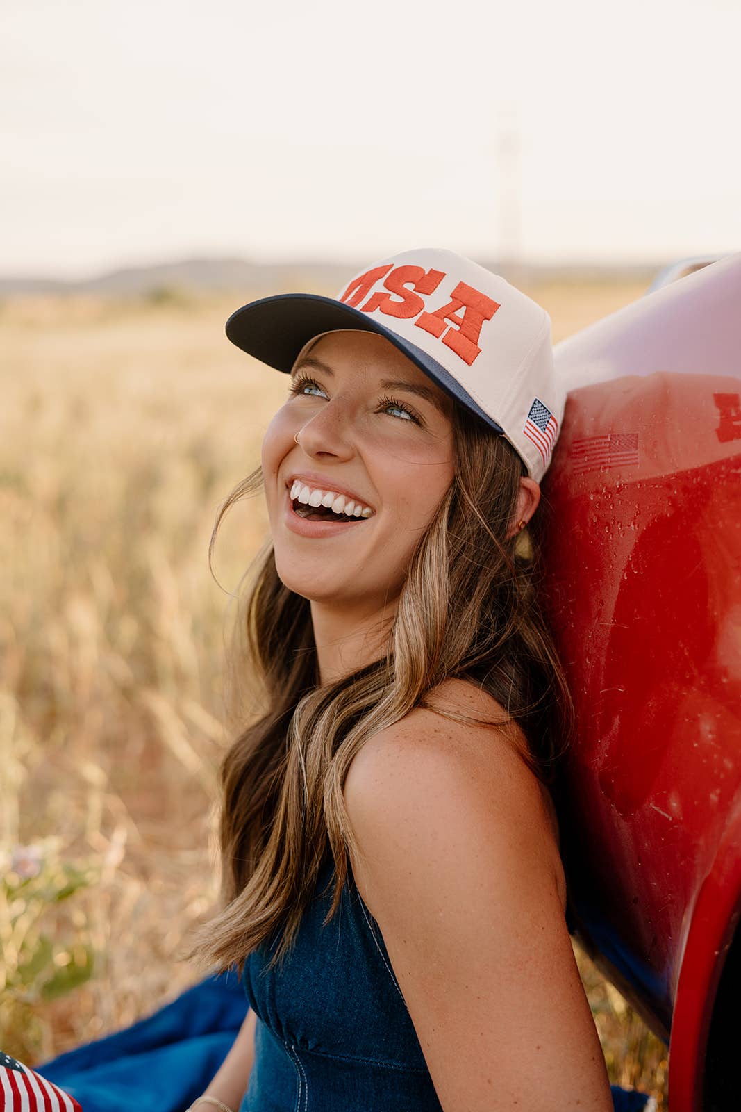 USA Red Trucker