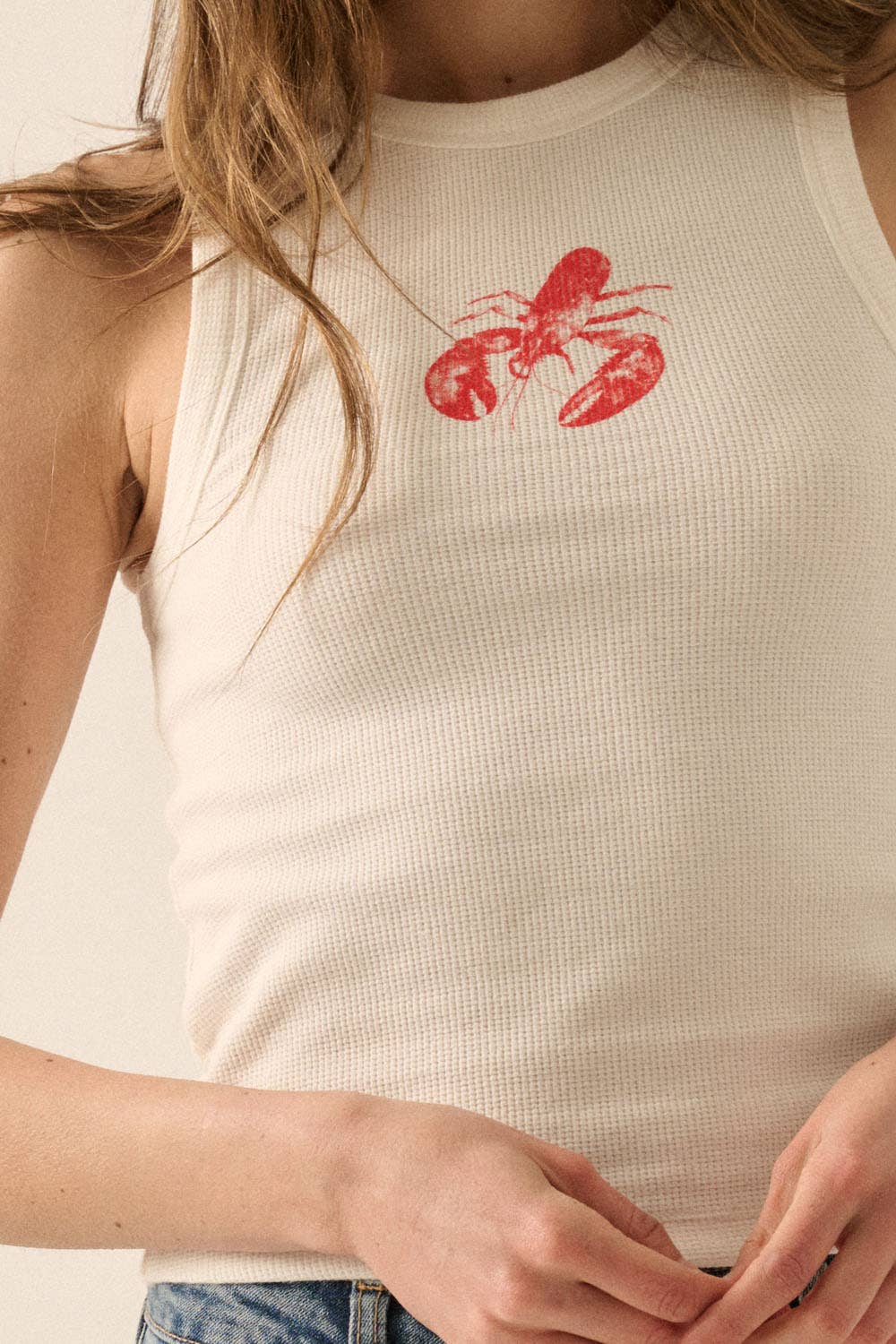 Lobster Vintage Tank