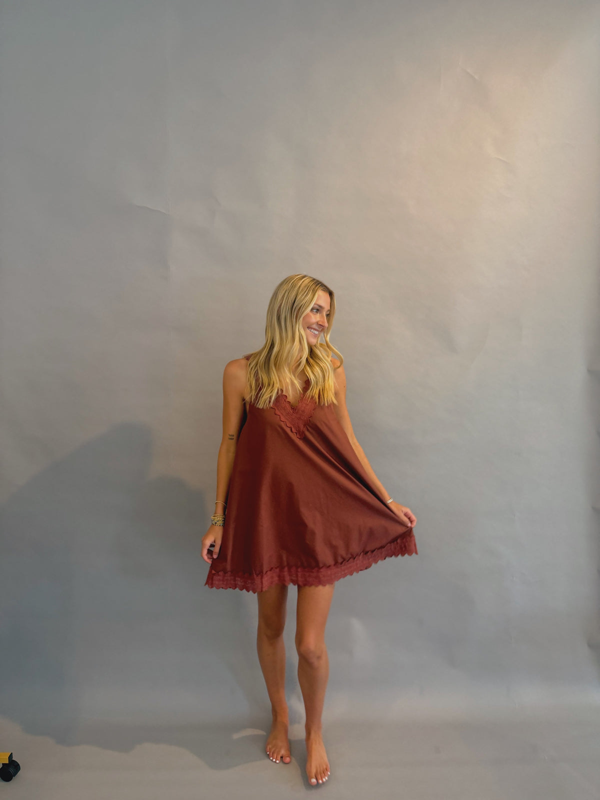 Lace Babydoll Dress