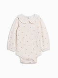 Peggy Peter Pan Collared Bodysuit - Etta Floral