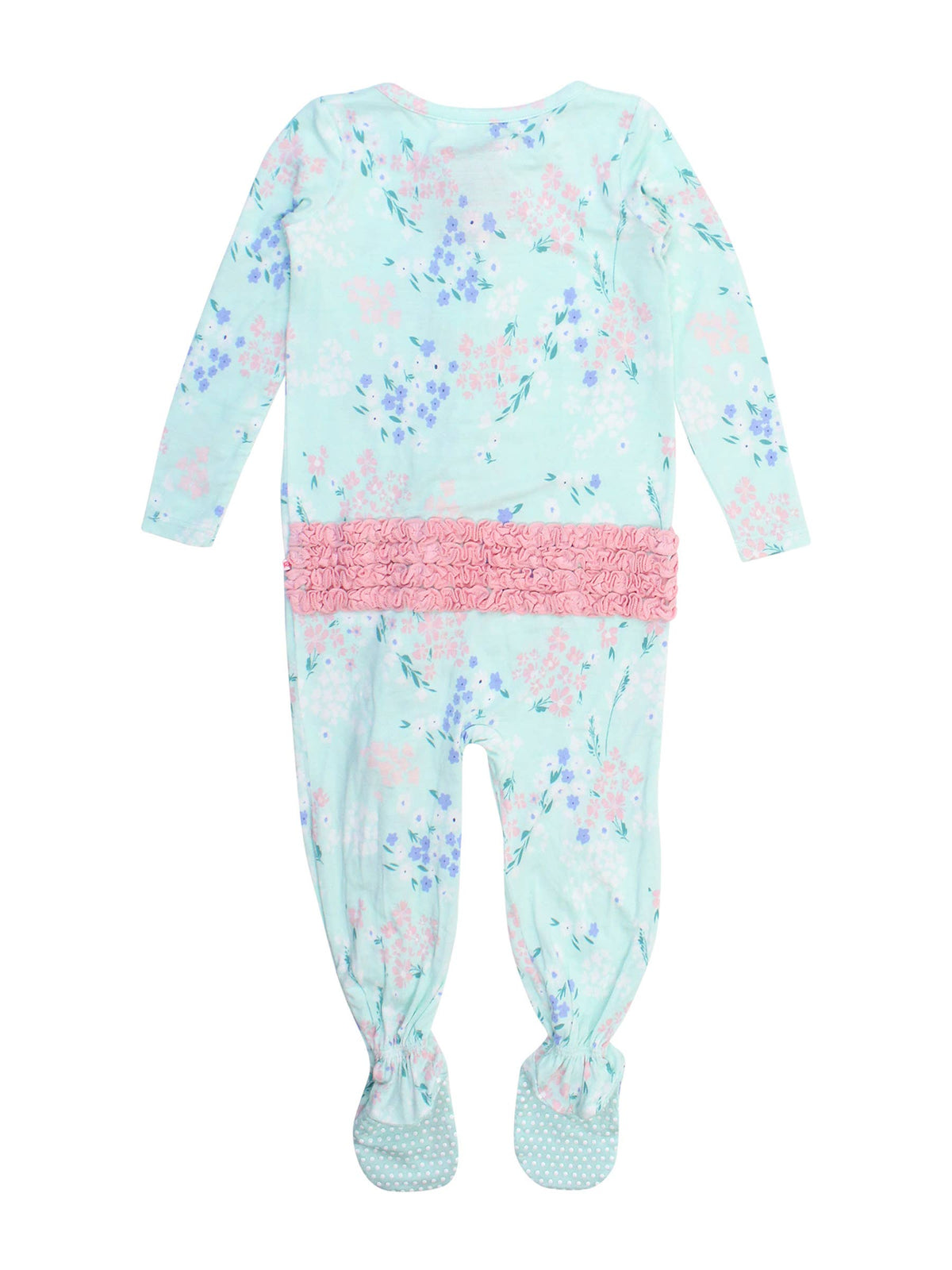 Mint Meadow Footed Onesie