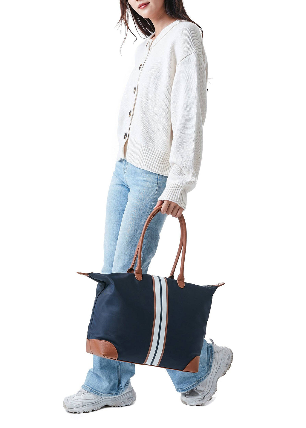 Navy Sutton Tote