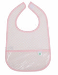 The Wipe It Bib in Pink Gingham