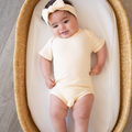 Cotton Onesie – Lemonade Yellow