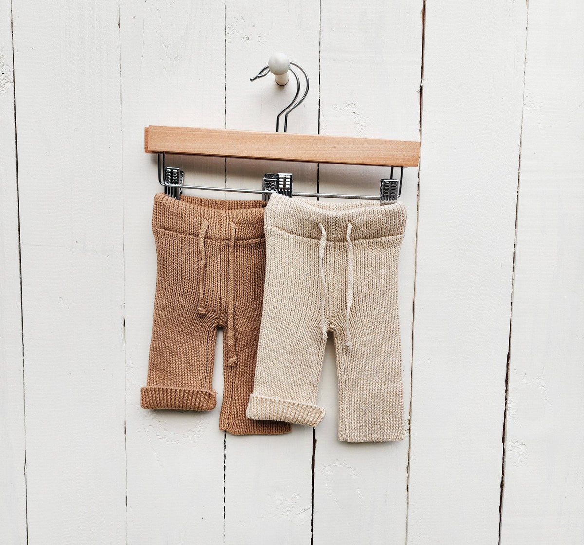 Knitted Straight Leg Pants
