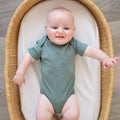 Cotton Onesie – Basil Green