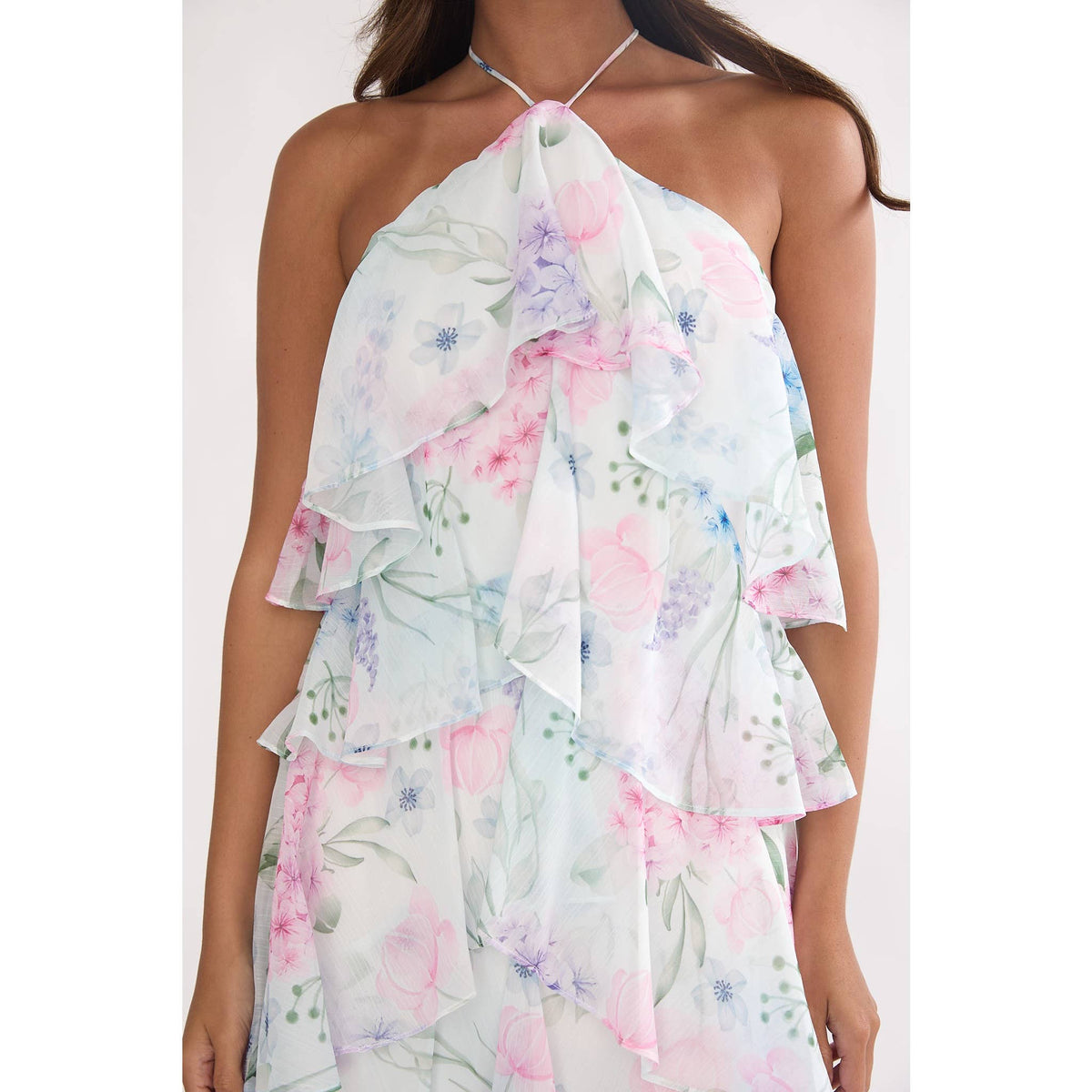 Lena Ruffled Maxi
