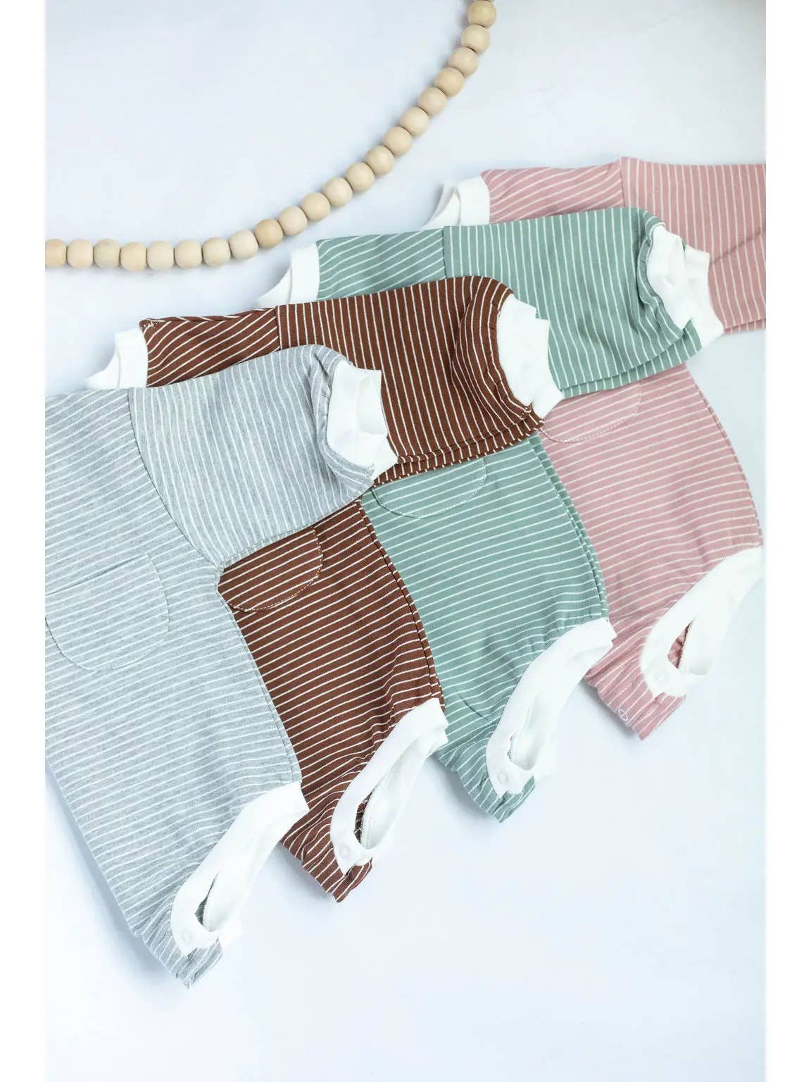 Striped Bubble Romper