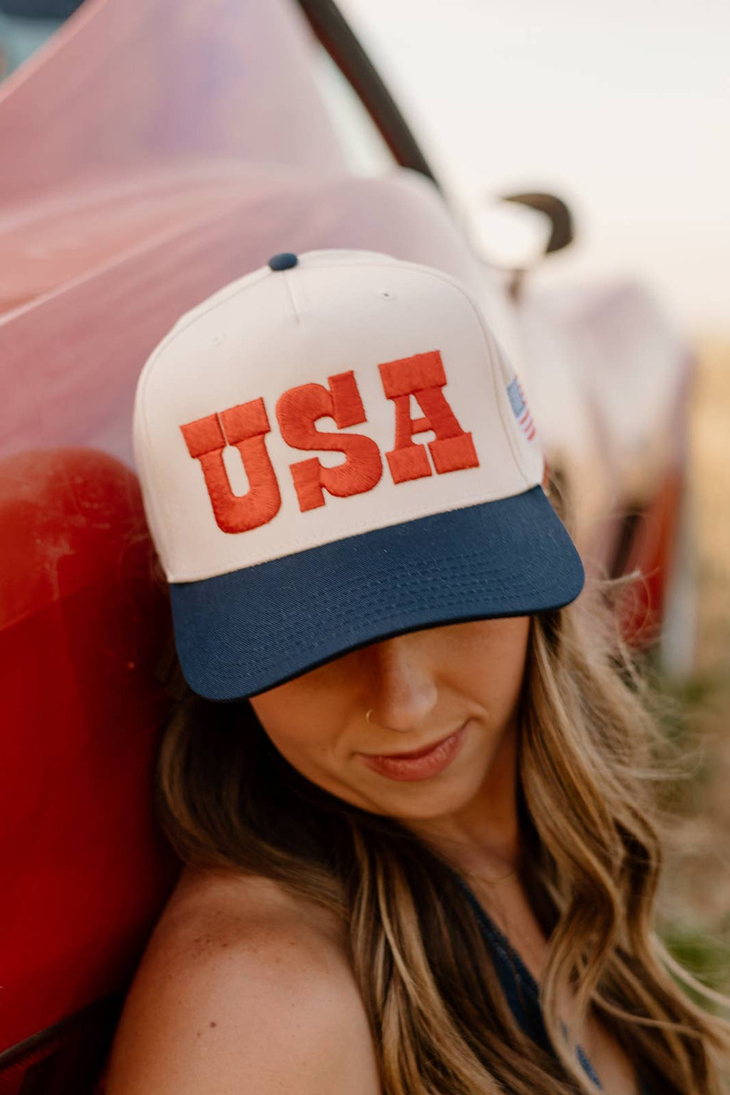 USA Red Trucker