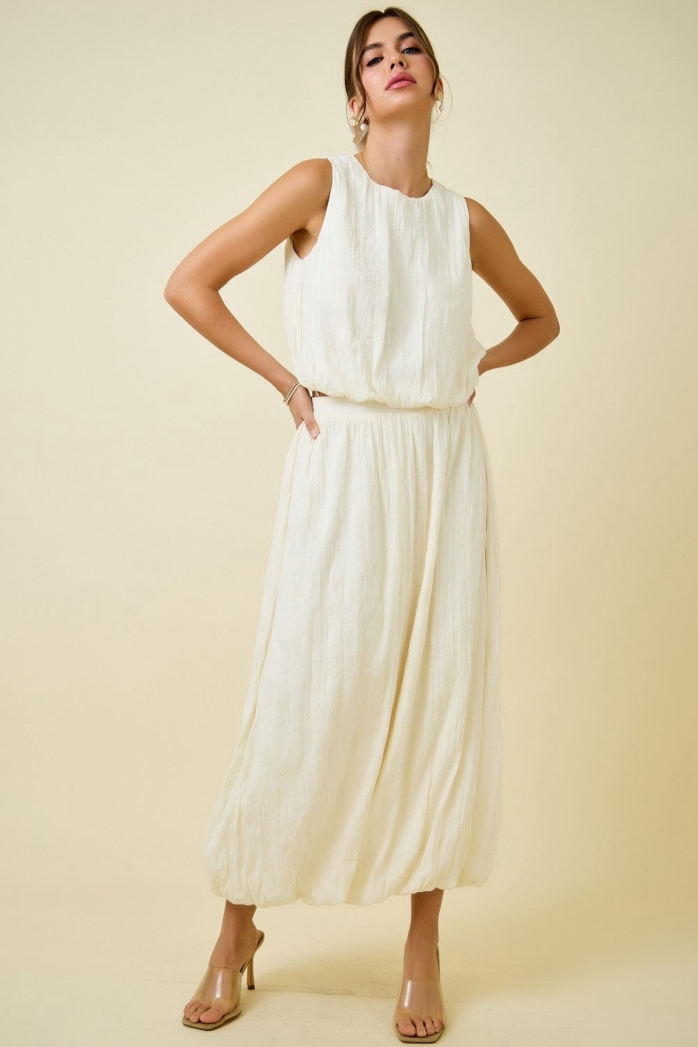Ivory Bubble Top