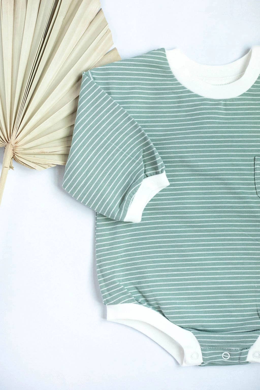 Striped Bubble Romper