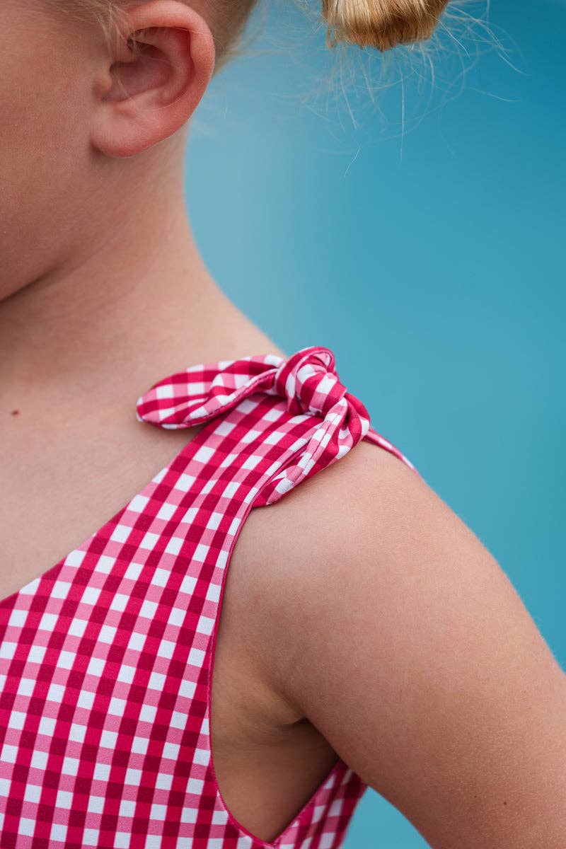 Girls SPF One Piece Swimsuit