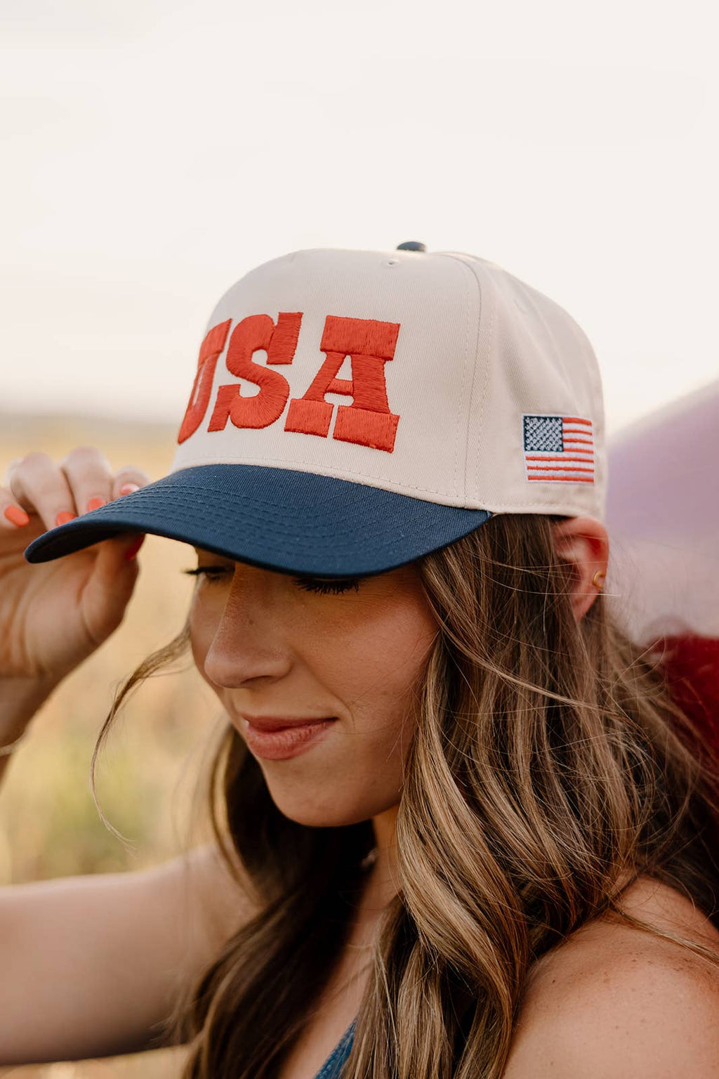 USA Red Trucker
