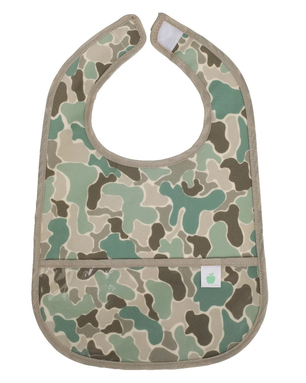 The Wipe It Bib in Camo